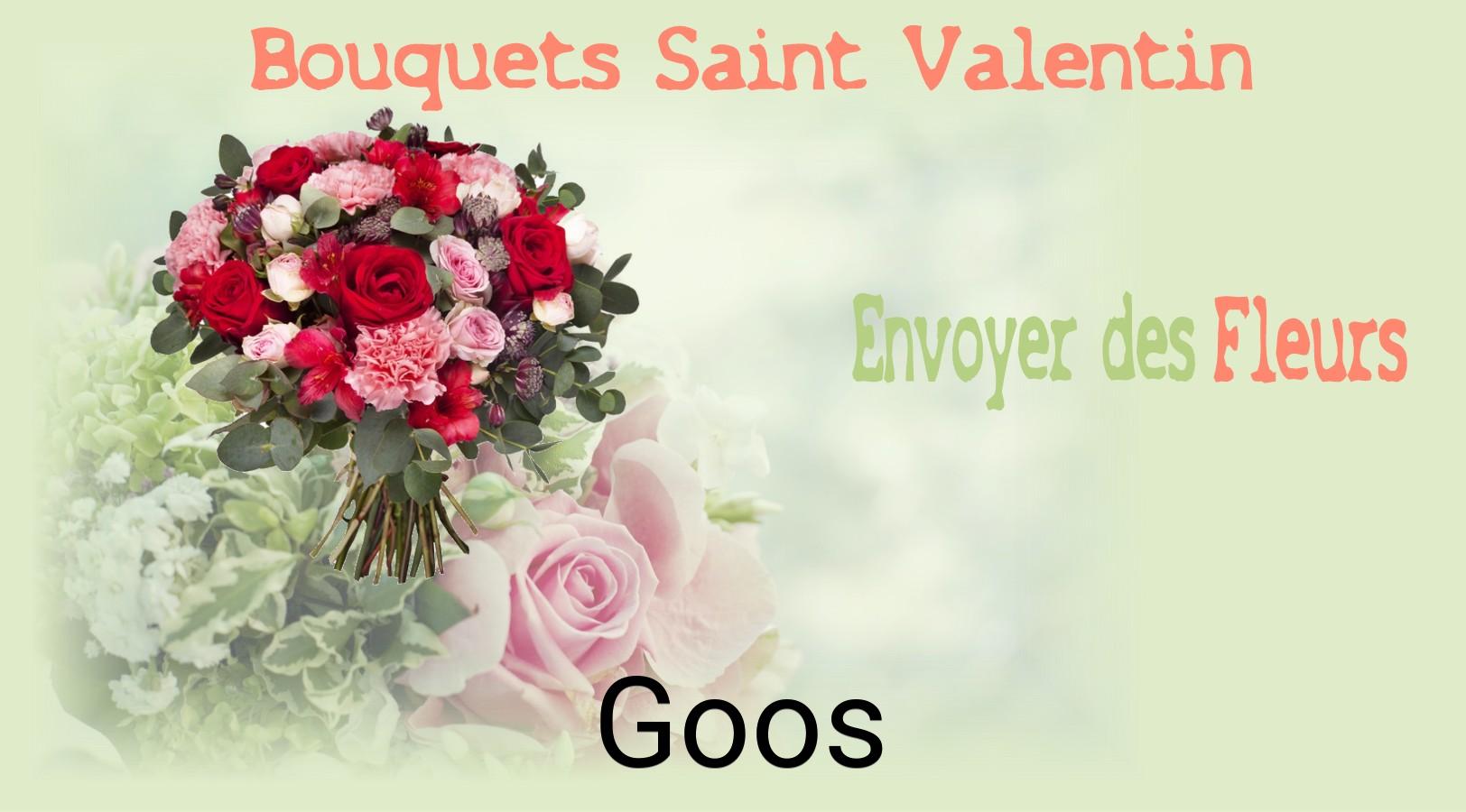Roses de Saint-Valentin livrées à Goos